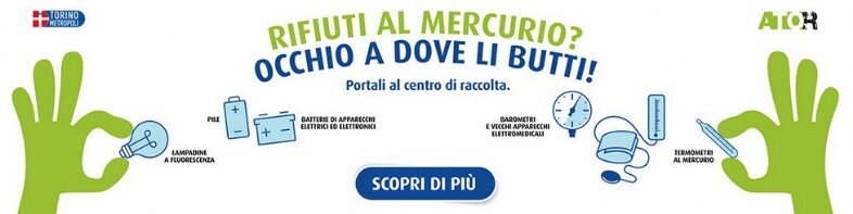 Raccolta rifiuti al mercurio nel Consorzio Canavesano Ambiente