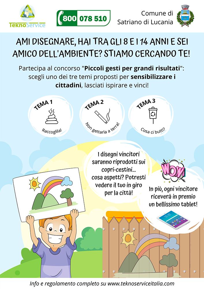 CONCORSO COMUNE DI SATRIANO DI LUCANIA