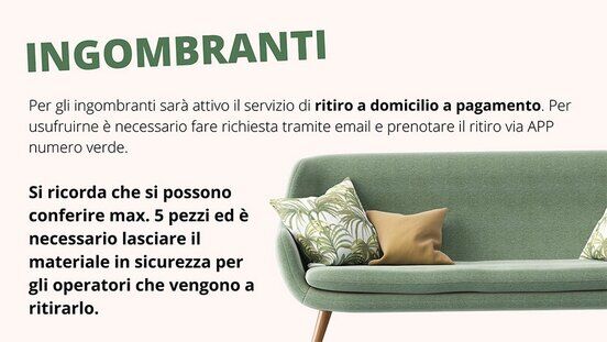 Ritiro ingombranti Pont Saint Martin (AO)